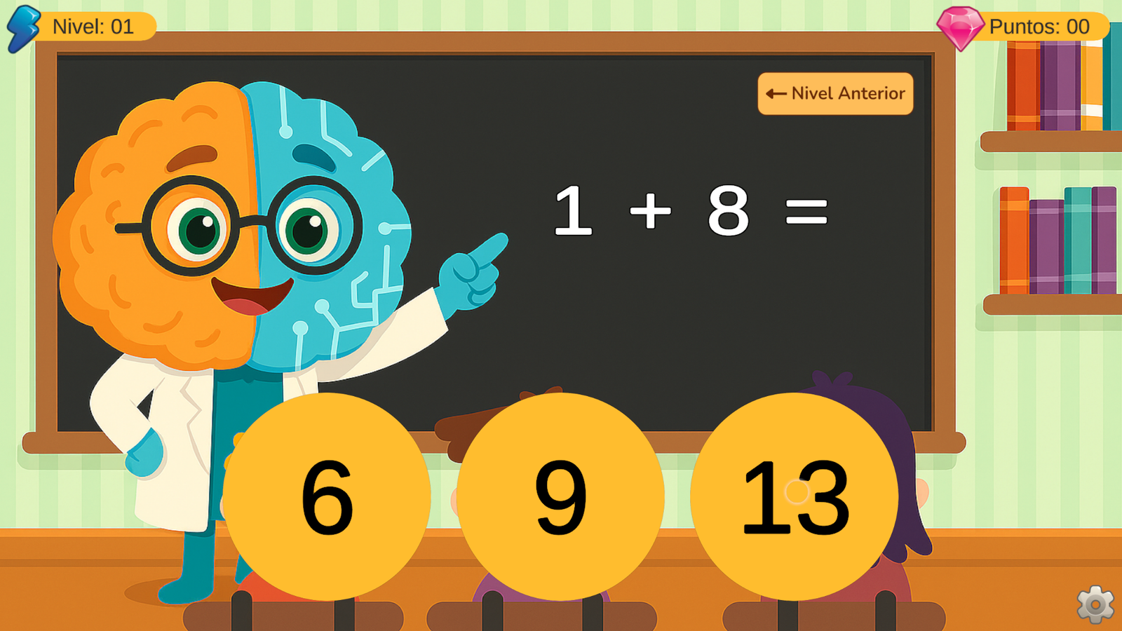 Juego de matemática de Neufiplay