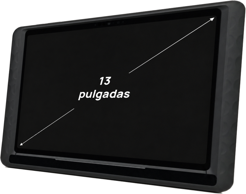 TabOne con pantalla táctil de 13 pulgadas