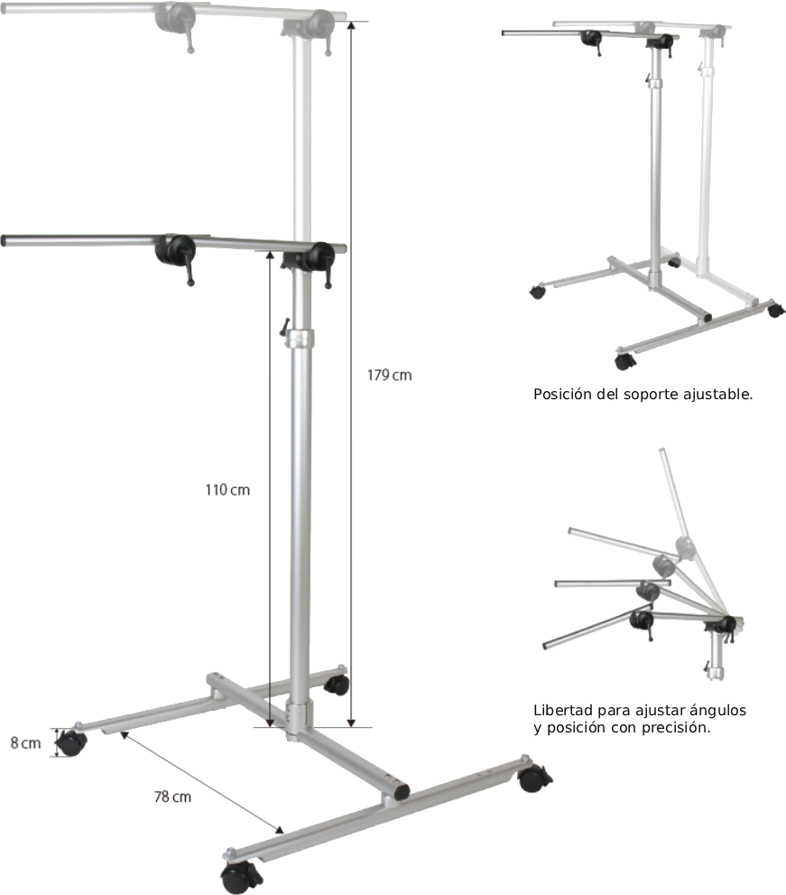 Soporte de piso KMF-201 - vista 2
